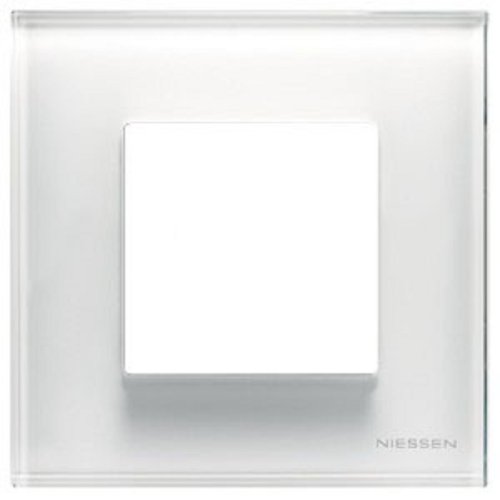 Рамка универсальная ABB Niessen Zenit 1-м. 2 мод. N2271 BL белый картинка